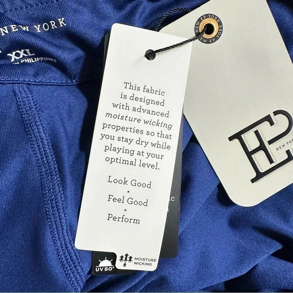 EPNY GOLF‎ XXL blue pull on moisture wicking golf skort back mesh pleat New - Picture 4 of 8